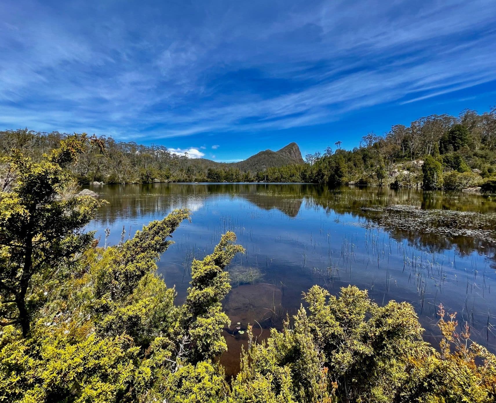 Photo of Mt Pillinger in the central highlands of Tasmania.